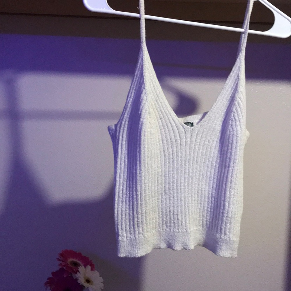 White tank top